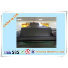 Offset Printing Black Matt Plastic PVC Sheet